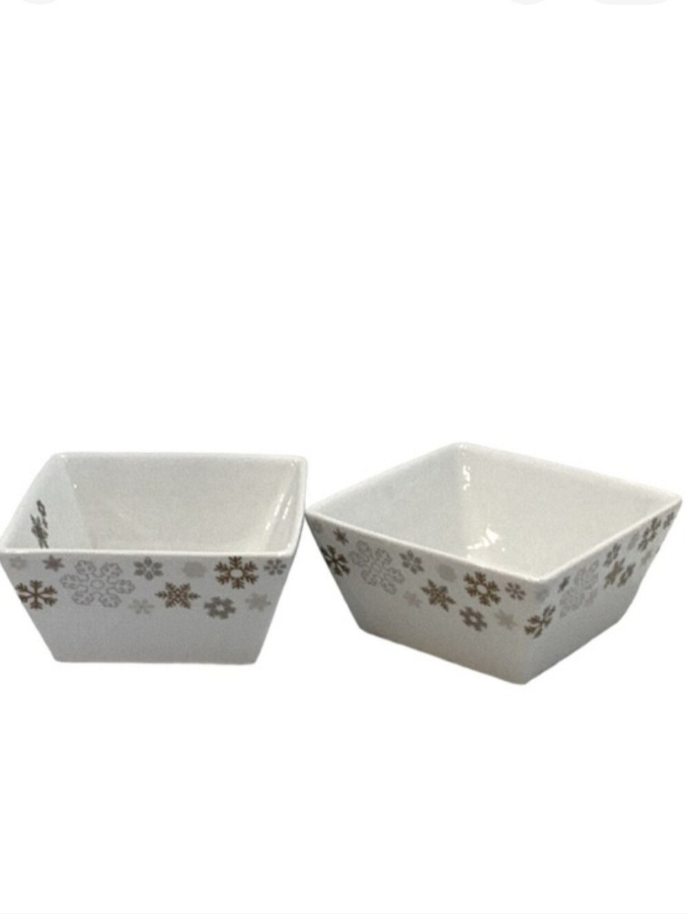 💚 Pair of Bowring Square Serving Bowls